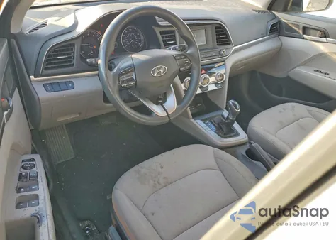 2019 Hyundai Elantra Se z USA, uszkodzony, nr VIN KMHD74LF7KU791042